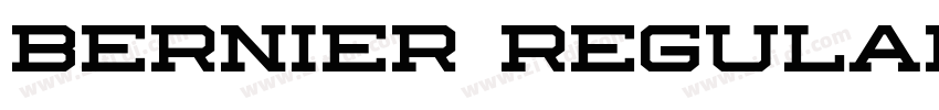 BERNIER Regular字体转换